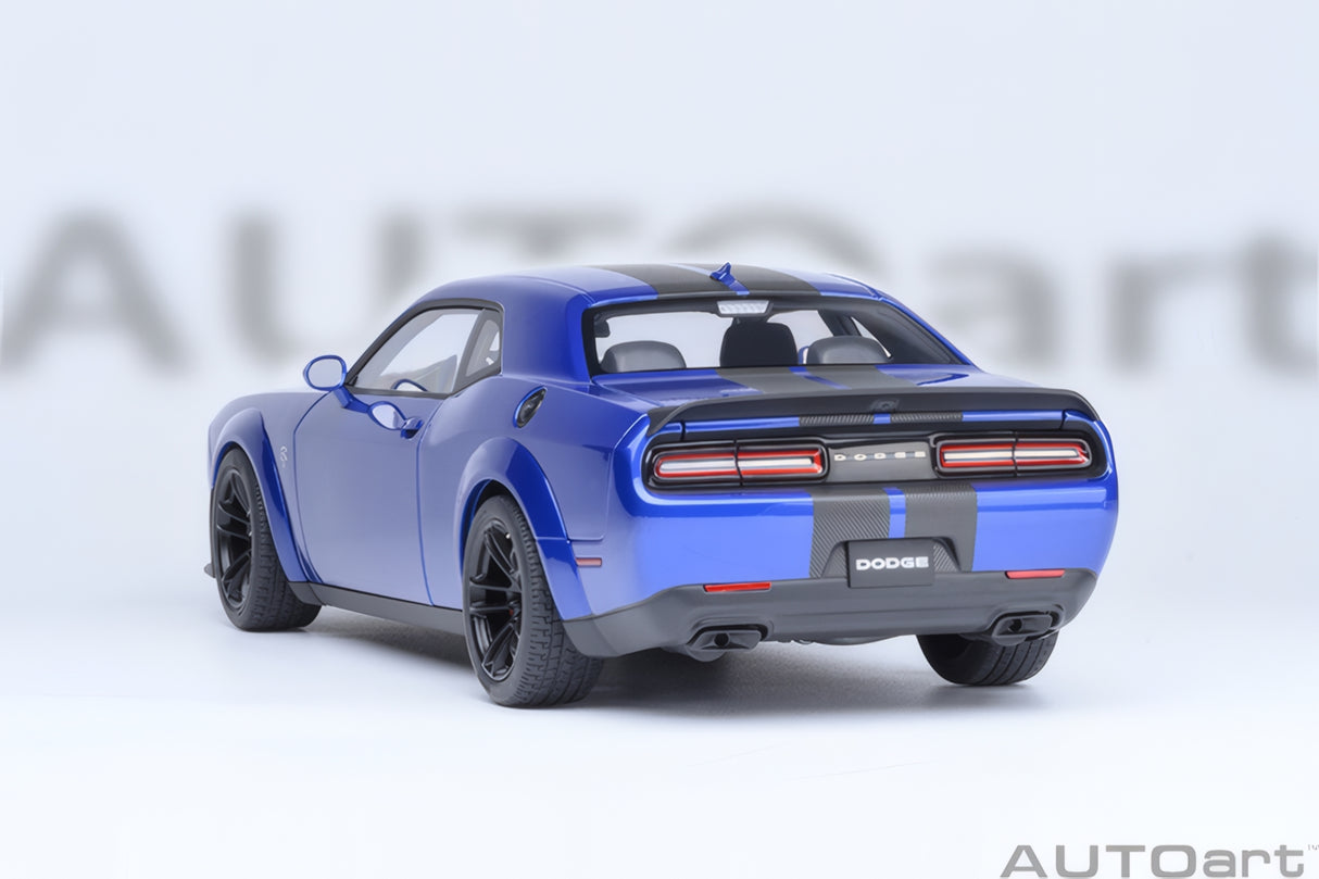 AUTOart 1:18 Dodge Challenger SRT Jailbreak 2022, Indigo Blue (71763)