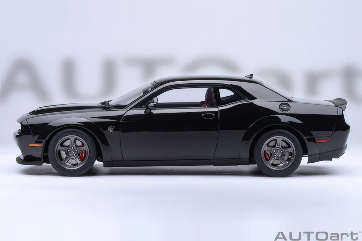 AUTOart 1:18 Dodge Challenger SRT Super Stock 2023, Pitch Black (71765)