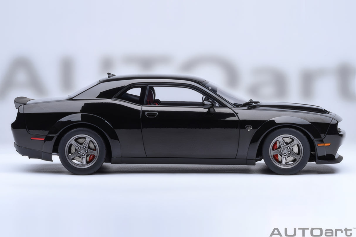 AUTOart 1:18 Dodge Challenger SRT Super Stock 2023, Pitch Black (71765)