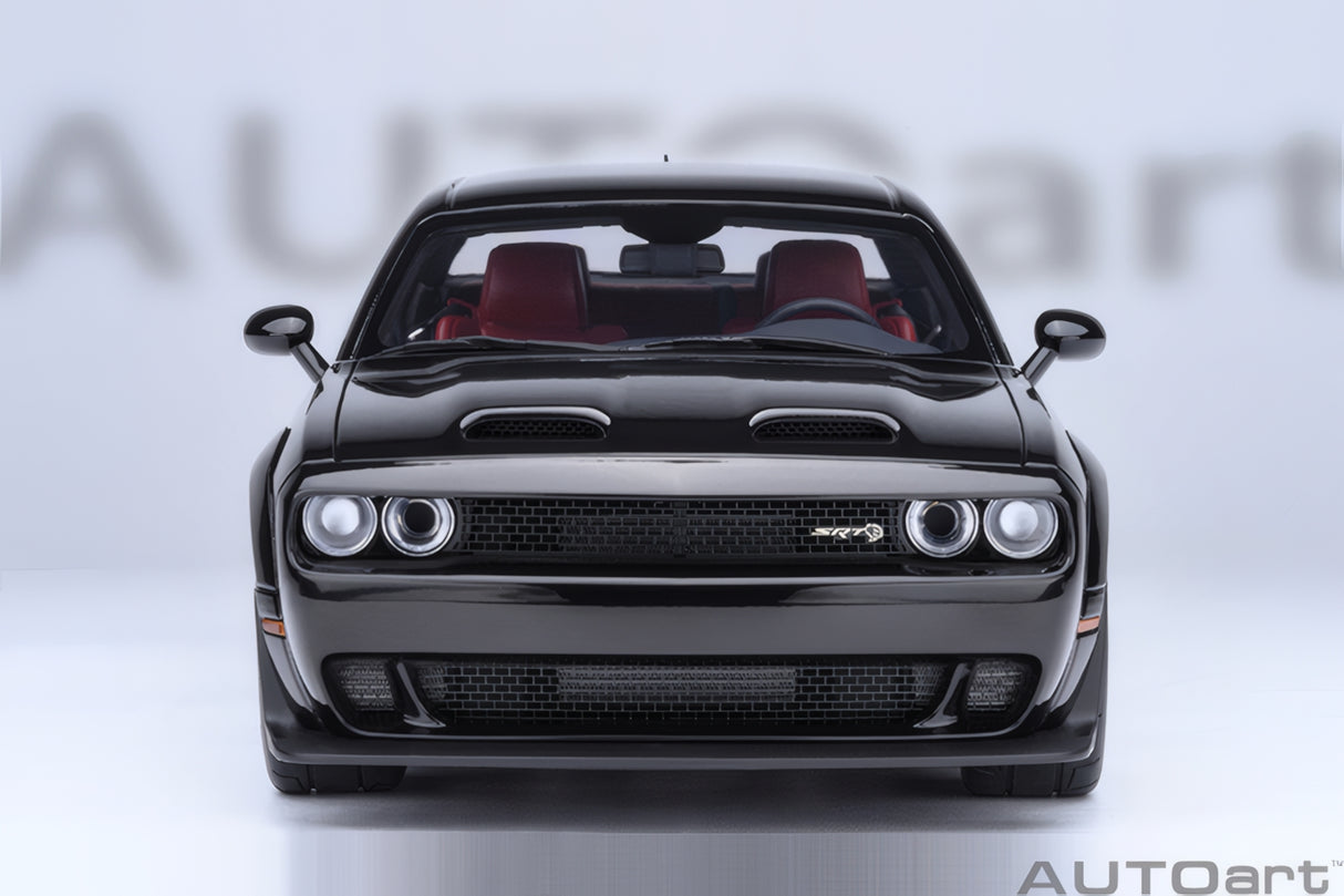 AUTOart 1:18 Dodge Challenger SRT Super Stock 2023, Pitch Black (71765)