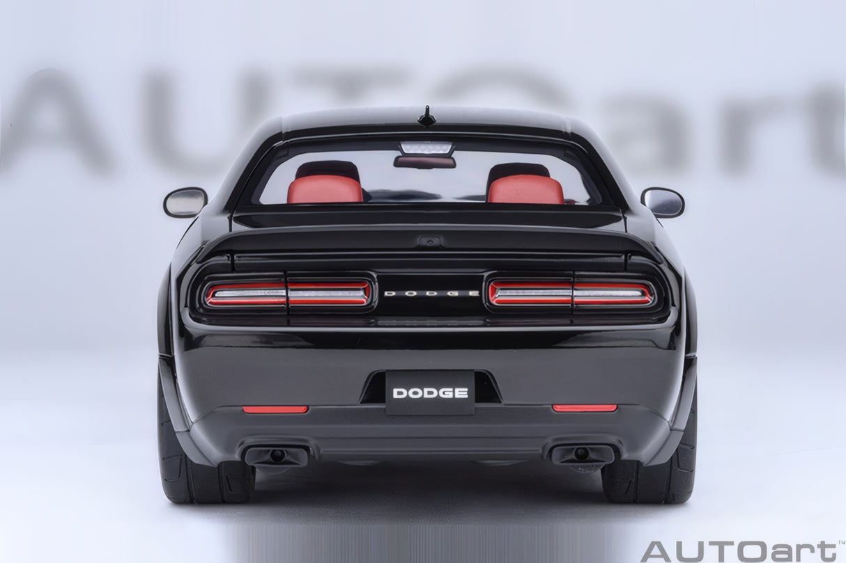 AUTOart 1:18 Dodge Challenger SRT Super Stock 2023, Pitch Black (71765)
