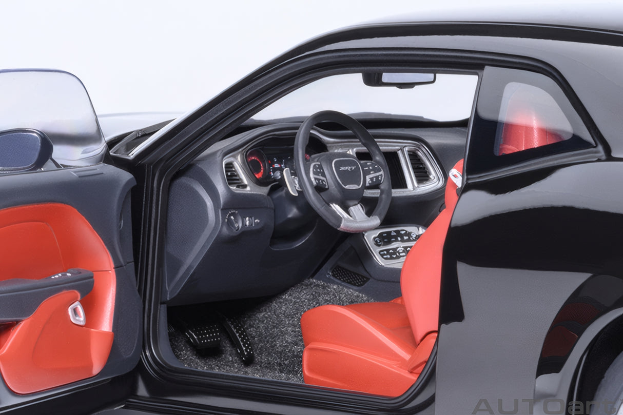 AUTOart 1:18 Dodge Challenger SRT Super Stock 2023, Pitch Black (71765)