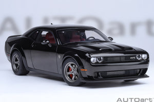 AUTOart 1:18 Dodge Challenger SRT Super Stock 2023, Pitch Black (71765)