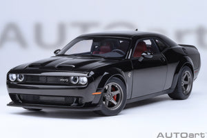 AUTOart 1:18 Dodge Challenger SRT Super Stock 2023, Pitch Black (71765)