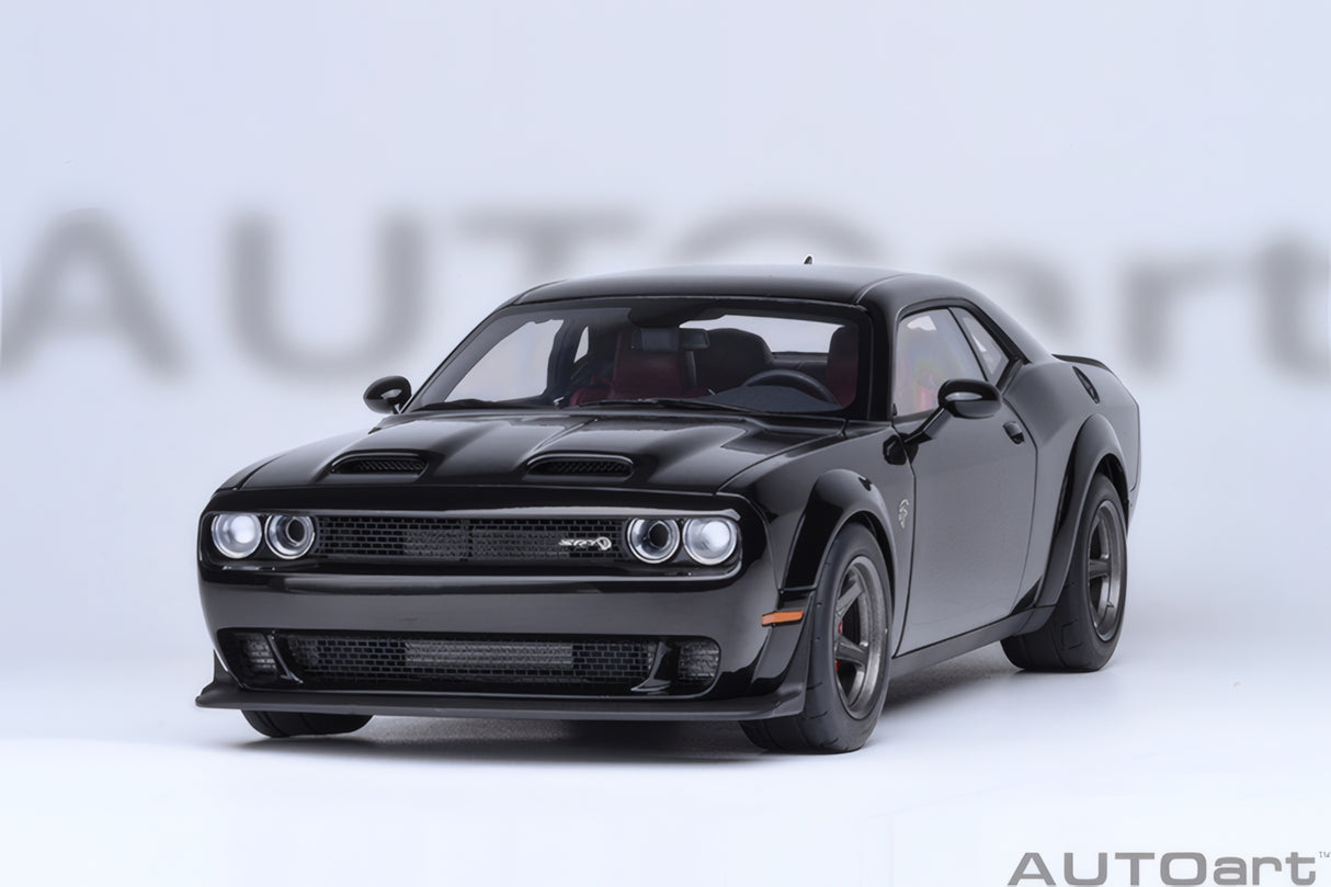 AUTOart 1:18 Dodge Challenger SRT Super Stock 2023, Pitch Black (71765)