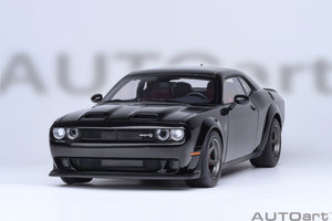 AUTOart 1:18 Dodge Challenger SRT Super Stock 2023, Pitch Black (71765)
