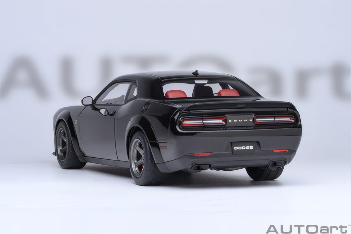 AUTOart 1:18 Dodge Challenger SRT Super Stock 2023, Pitch Black (71765)
