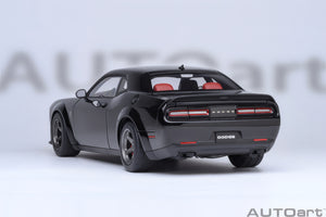 AUTOart 1:18 Dodge Challenger SRT Super Stock 2023, Pitch Black (71765)