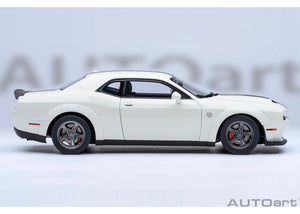 AUTOart 1:18 Dodge Challenger SRT Super Stock 2023, Knuckle White (71766)