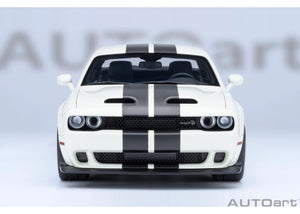 AUTOart 1:18 Dodge Challenger SRT Super Stock 2023, Knuckle White (71766)