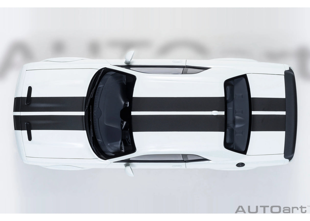 AUTOart 1:18 Dodge Challenger SRT Super Stock 2023, Knuckle White (71766)
