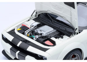AUTOart 1:18 Dodge Challenger SRT Super Stock 2023, Knuckle White (71766)