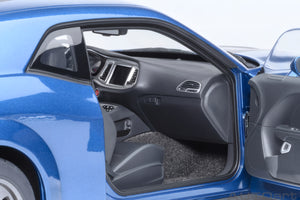AUTOart 1:18 Dodge Challenger SRT Super Stock 2023, Frostbite/Blue (71767)