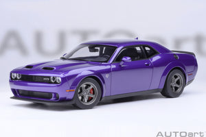 AUTOart 1:18 Dodge Challenger SRT Super Stock 2023, Plum Crazy/Purple (71768)