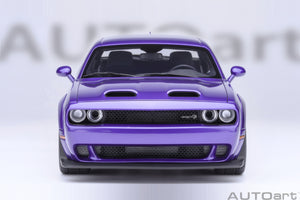 AUTOart 1:18 Dodge Challenger SRT Super Stock 2023, Plum Crazy/Purple (71768)