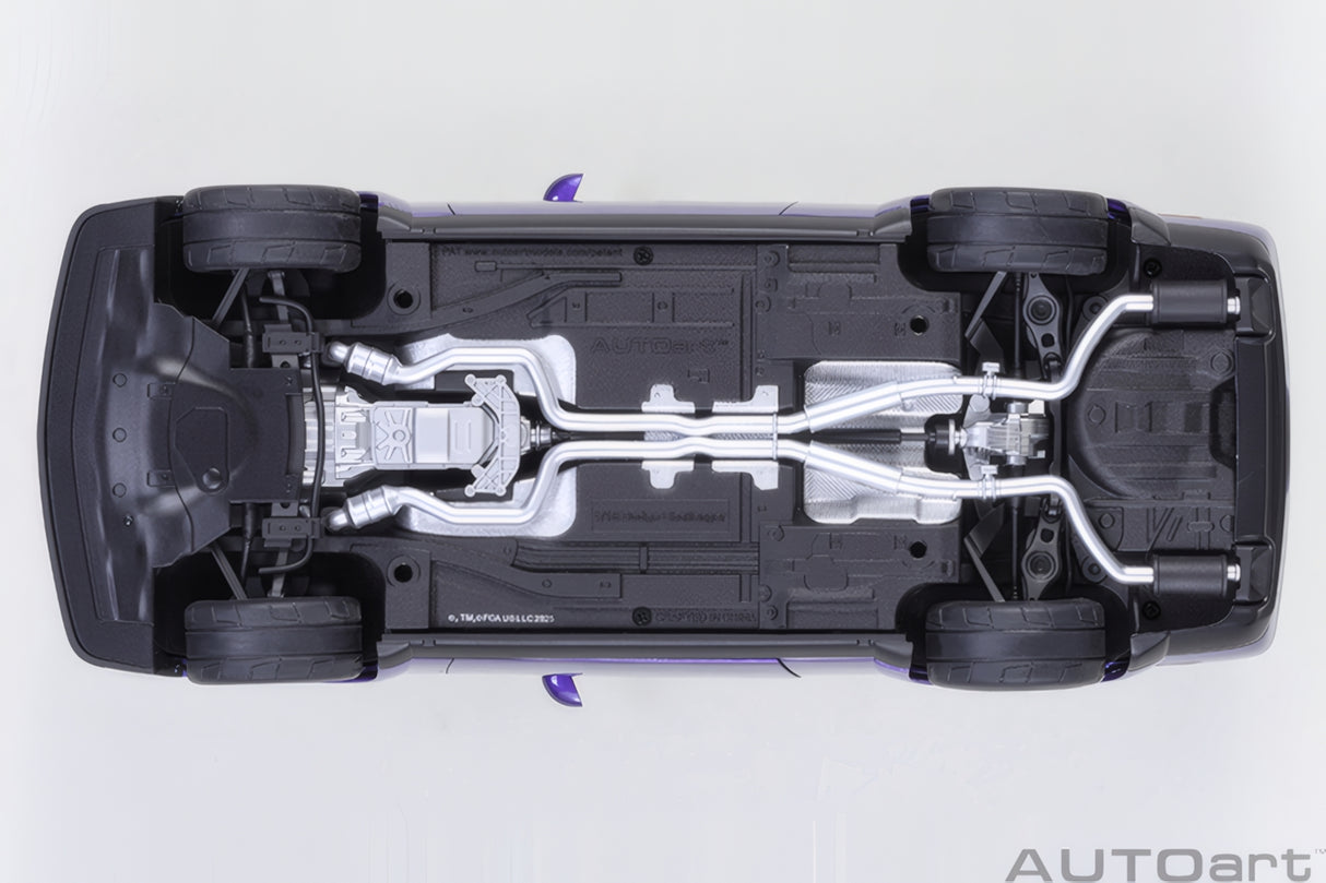 AUTOart 1:18 Dodge Challenger SRT Super Stock 2023, Plum Crazy/Purple (71768)
