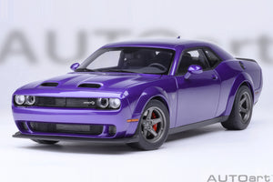 AUTOart 1:18 Dodge Challenger SRT Super Stock 2023, Plum Crazy/Purple (71768)