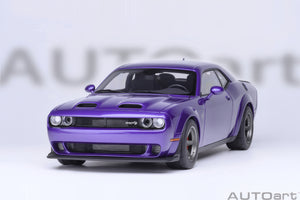 AUTOart 1:18 Dodge Challenger SRT Super Stock 2023, Plum Crazy/Purple (71768)