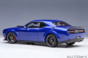 AUTOart 1:18 Dodge Challenger  R/T Scat Pack Widebody 2022, Indigo Blue (71772)