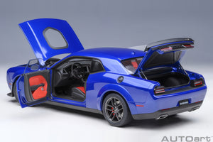 AUTOart 1:18 Dodge Challenger  R/T Scat Pack Widebody 2022, Indigo Blue (71772)