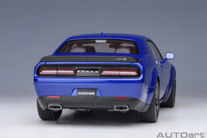 AUTOart 1:18 Dodge Challenger  R/T Scat Pack Widebody 2022, Indigo Blue (71772)