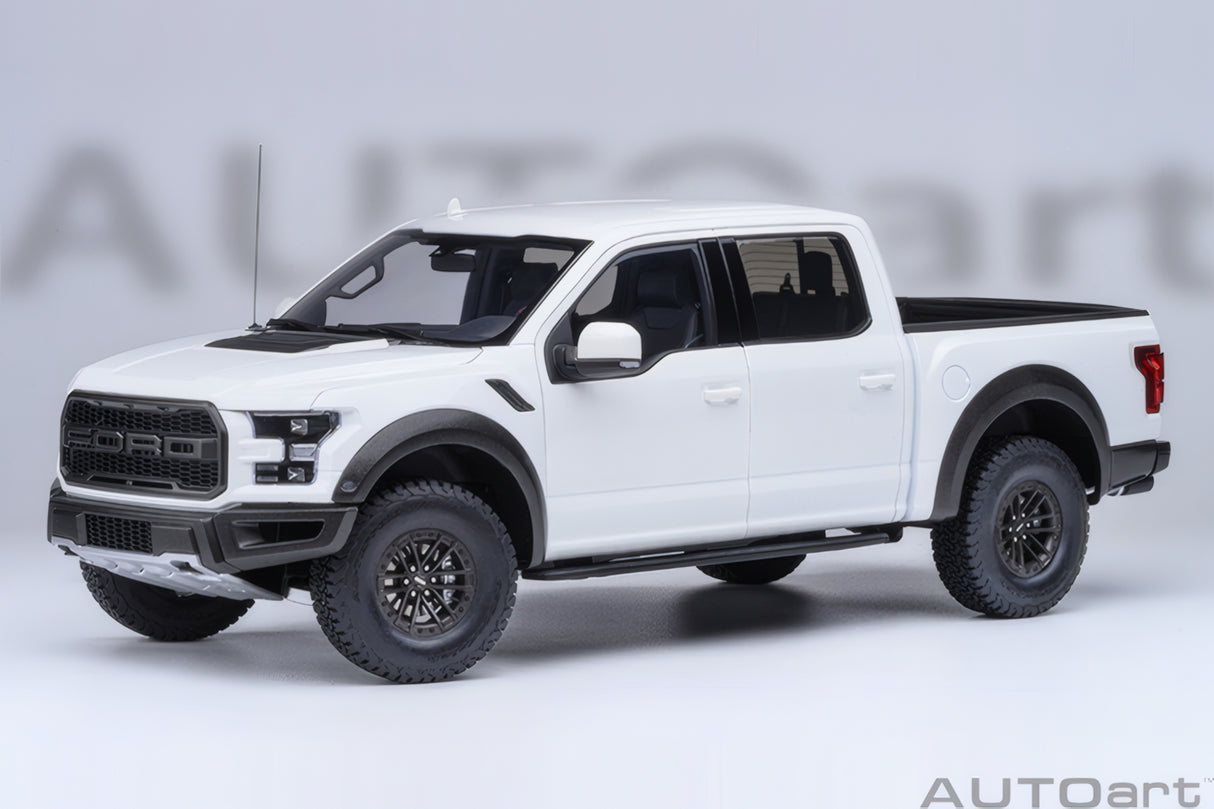 AUTOart 1:18 Ford F-150 Raptor Supercrew 2019, Oxford White (72946)