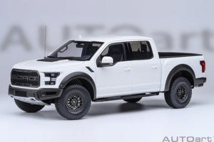 AUTOart 1:18 Ford F-150 Raptor Supercrew 2019, Oxford White (72946)