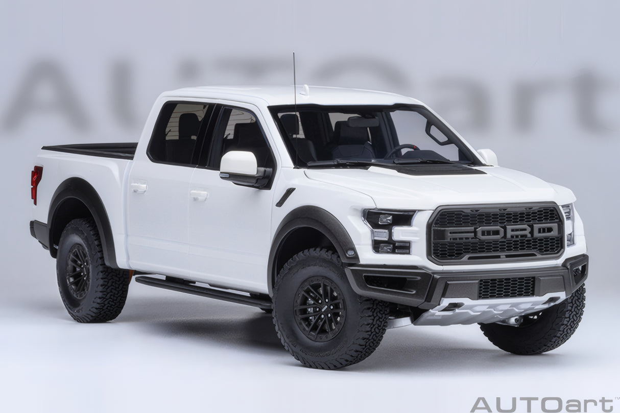 AUTOart 1:18 Ford F-150 Raptor Supercrew 2019, Oxford White (72946)
