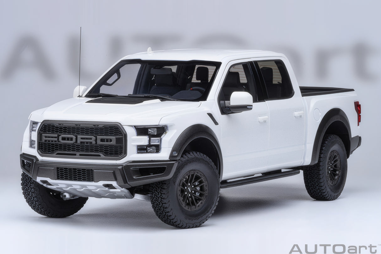 AUTOart 1:18 Ford F-150 Raptor Supercrew 2019, Oxford White (72946)
