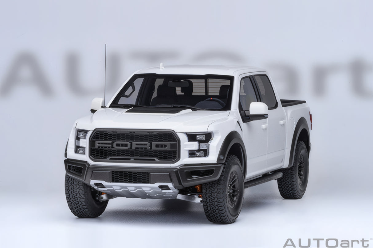 AUTOart 1:18 Ford F-150 Raptor Supercrew 2019, Oxford White (72946)