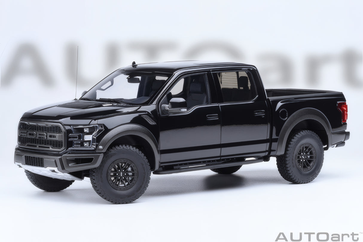 AUTOart 1:18 Ford F-150 Raptor Supercrew 2019, Agate Black (72947)