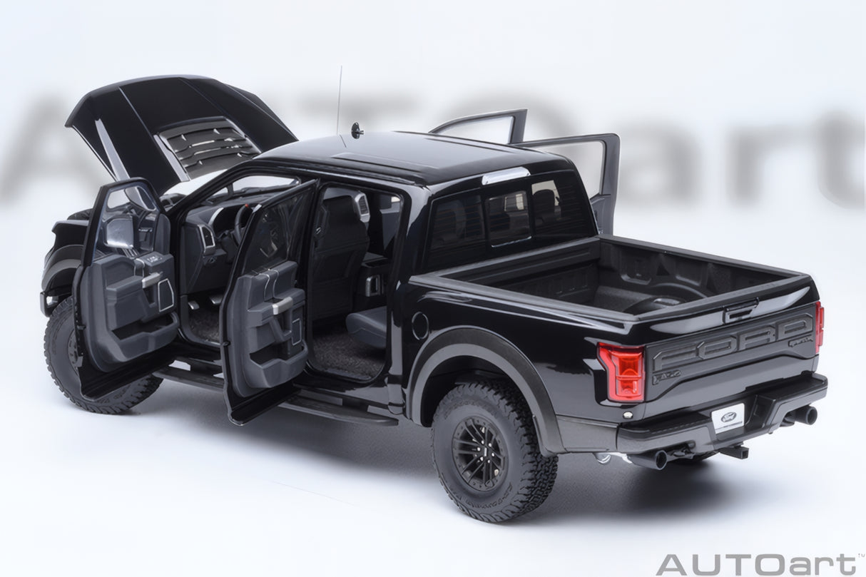 AUTOart 1:18 Ford F-150 Raptor Supercrew 2019, Agate Black (72947)