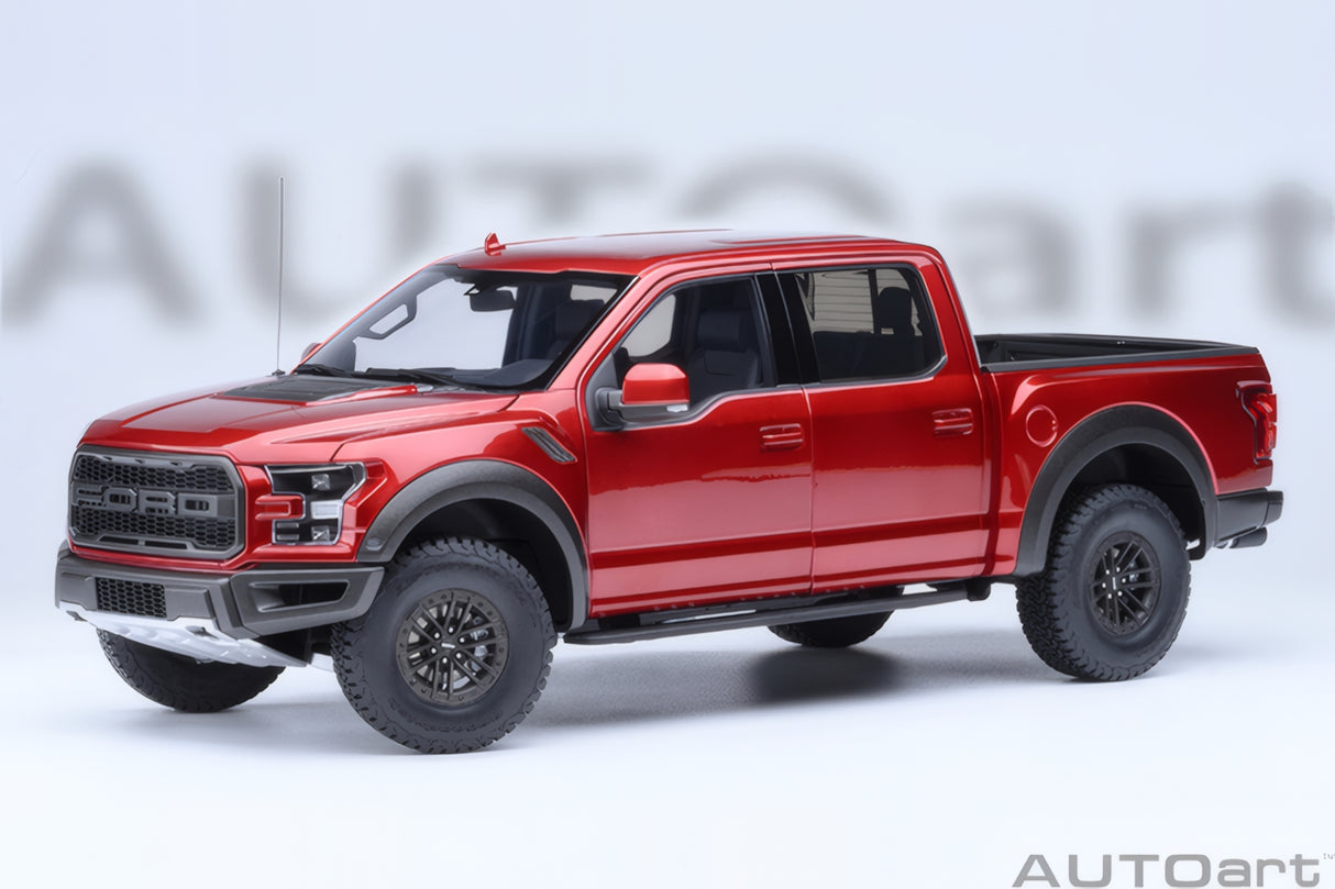 AUTOart 1:18 Ford F-150 Raptor Supercrew 2019, Ruby Red (72948)
