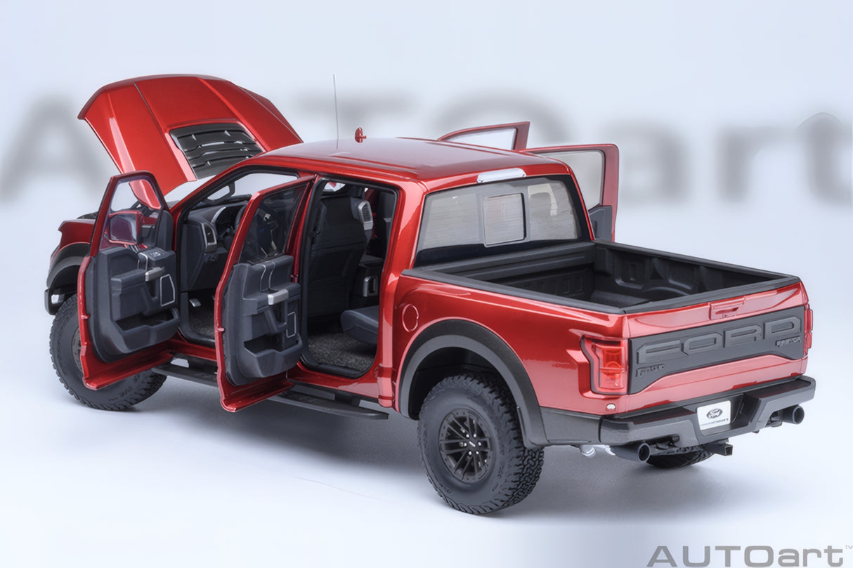 AUTOart 1:18 Ford F-150 Raptor Supercrew 2019, Ruby Red (72948)