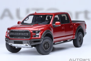 AUTOart 1:18 Ford F-150 Raptor Supercrew 2019, Ruby Red (72948)