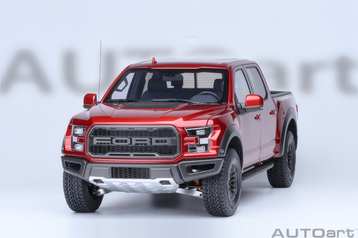 AUTOart 1:18 Ford F-150 Raptor Supercrew 2019, Ruby Red (72948)