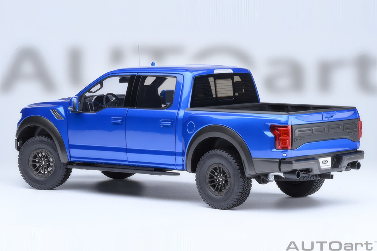 AUTOart 1:18 Ford F-150 Raptor Supercrew 2019, Velocity Blue (72949)