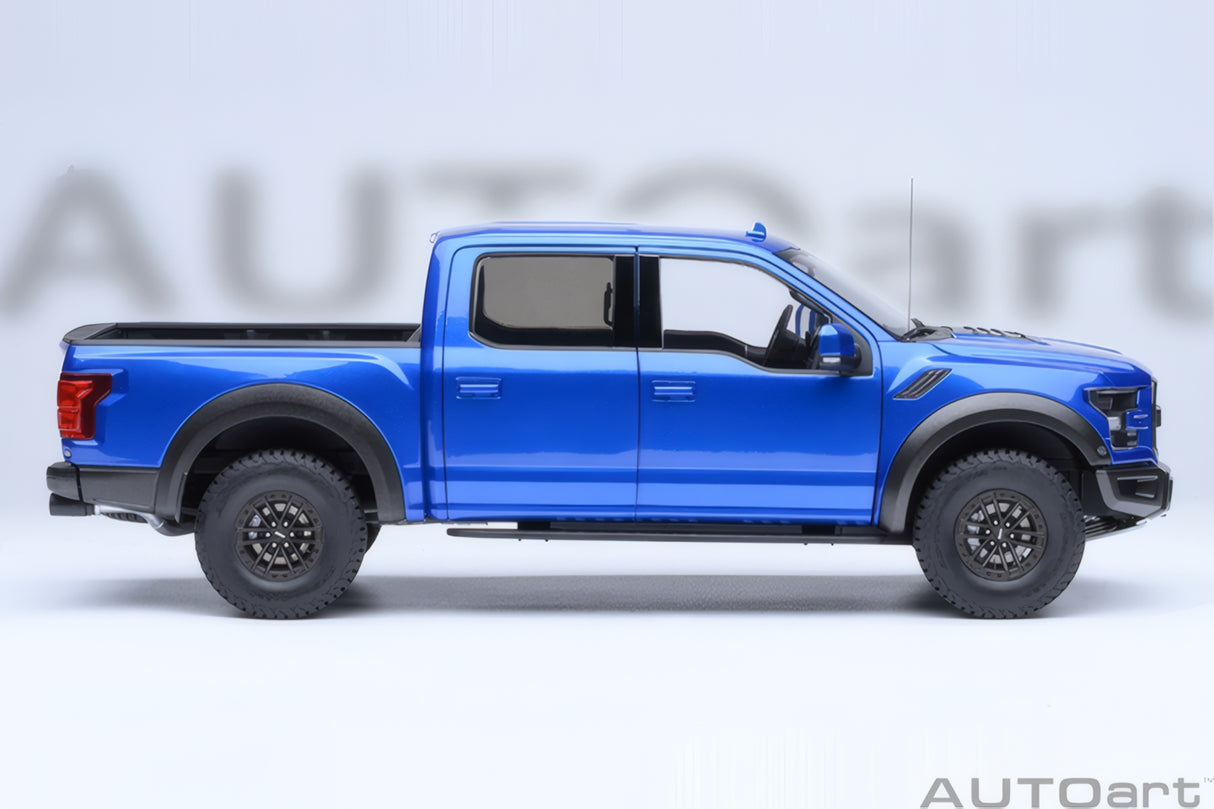 AUTOart 1:18 Ford F-150 Raptor Supercrew 2019, Velocity Blue (72949)