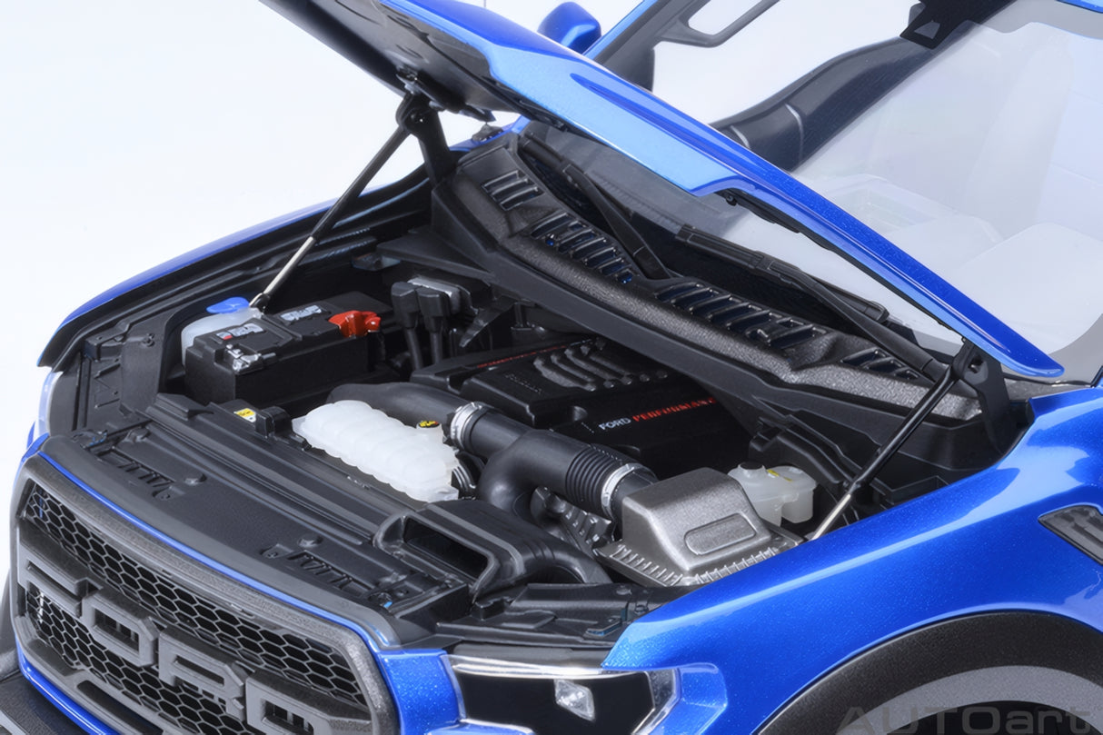 AUTOart 1:18 Ford F-150 Raptor Supercrew 2019, Velocity Blue (72949)