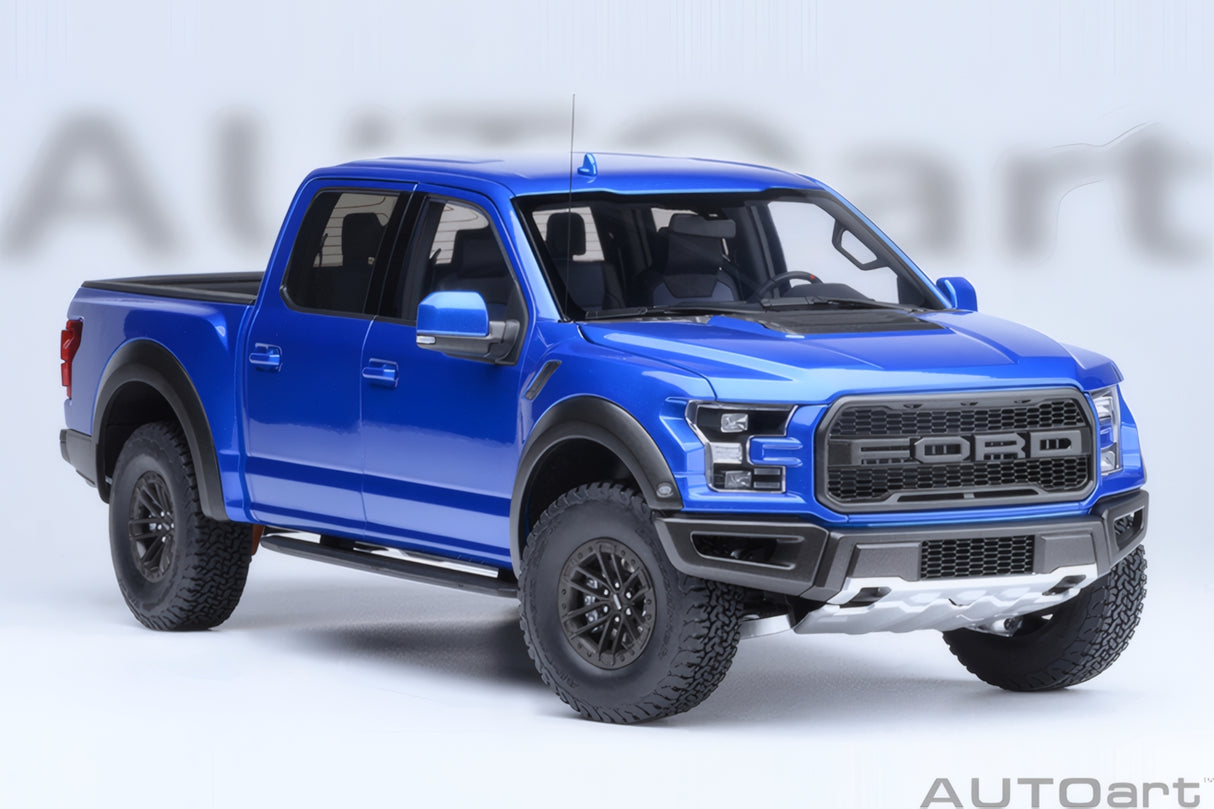 AUTOart 1:18 Ford F-150 Raptor Supercrew 2019, Velocity Blue (72949)