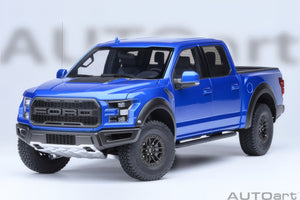 AUTOart 1:18 Ford F-150 Raptor Supercrew 2019, Velocity Blue (72949)