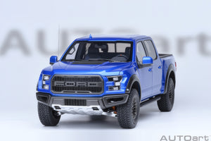 AUTOart 1:18 Ford F-150 Raptor Supercrew 2019, Velocity Blue (72949)