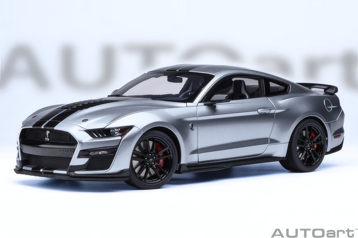 AUTOart 1:18 Ford Mustang Shelby GT500, Iconic Silver (73096)