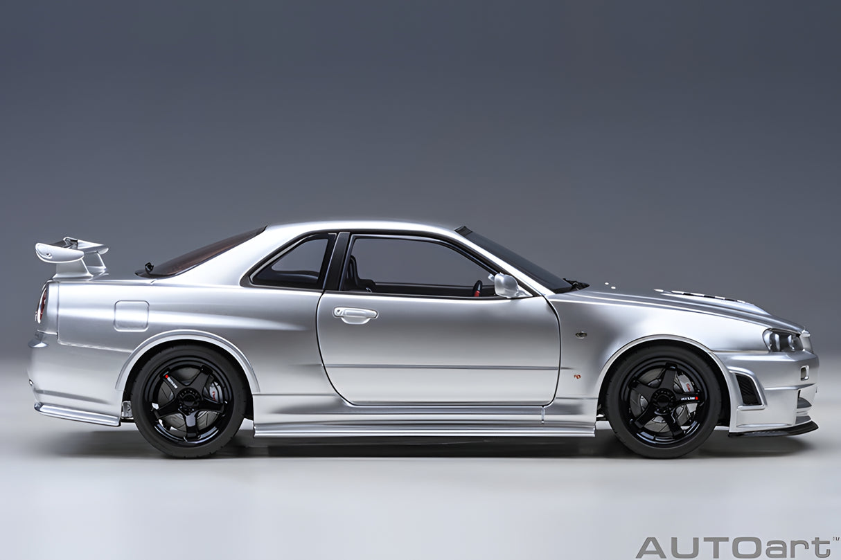 AUTOart 1:18 Nissan Skyline GT-R (R34) Z-Tune, Z-Tune Silver (77461)