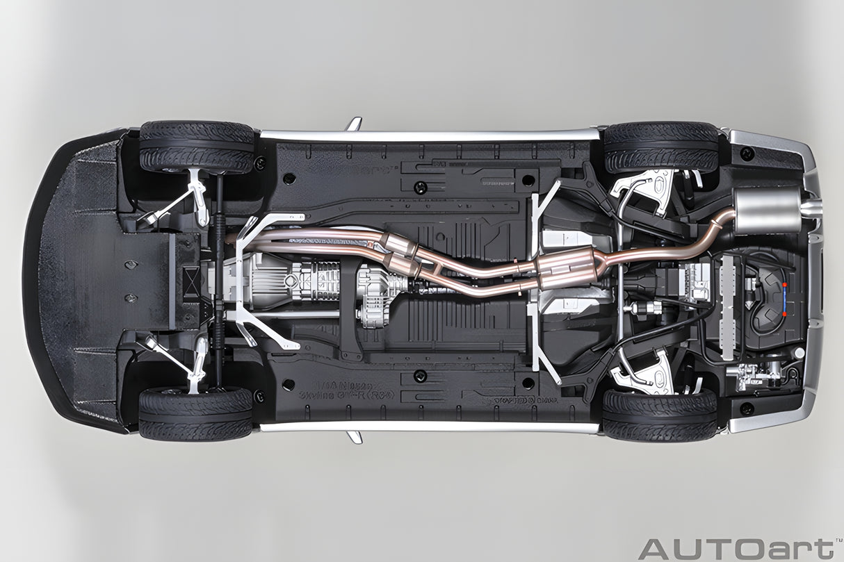 AUTOart 1:18 Nissan Skyline GT-R (R34) Z-Tune, Z-Tune Silver (77461)
