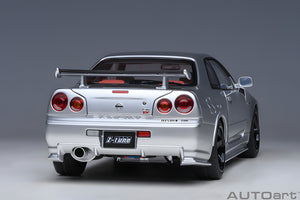 AUTOart 1:18 Nissan Skyline GT-R (R34) Z-Tune, Z-Tune Silver (77461)
