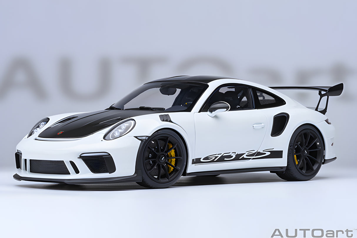 AUTOart 1:18 Porsche 911 (991.2) GT3 RS, Weissach Package, White (78176)