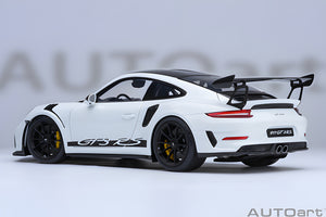 AUTOart 1:18 Porsche 911 (991.2) GT3 RS, Weissach Package, White (78176)