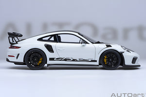 AUTOart 1:18 Porsche 911 (991.2) GT3 RS, Weissach Package, White (78176)