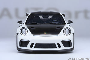 AUTOart 1:18 Porsche 911 (991.2) GT3 RS, Weissach Package, White (78176)